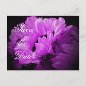Magical Sunflower Save the Date Postcard - Customizable Wedding Announcements